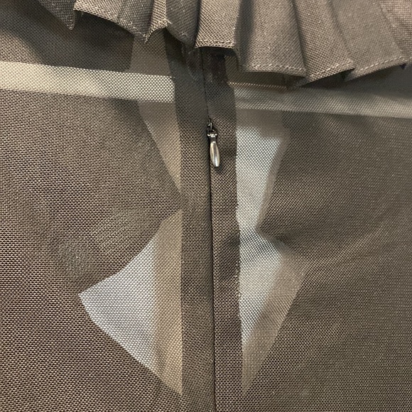 DRESS TOP (BLACK SEMI SHEER) - Picture 10 of 10